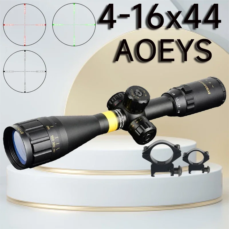 

4-16x44 AOEYS Telescope Rifle Sniper Air Gun Sight Hunting Airsoft Optical Telescopic Spotting Riflescopes Airsoft Optic Scopes