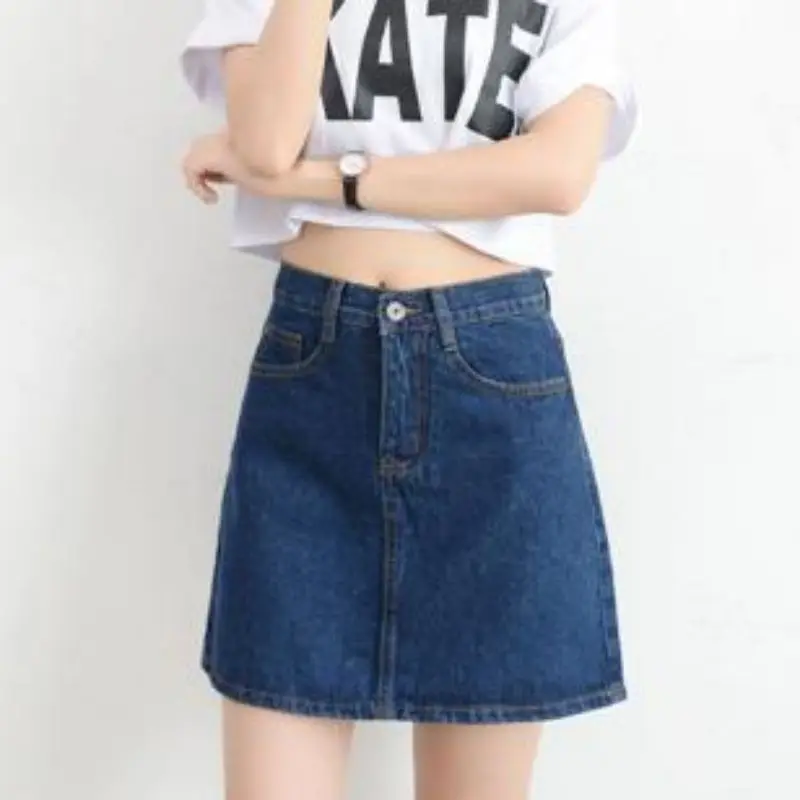 Sexy Women Denim Mini Skirt Fashion Summer High Waist Korean Black Skirt Blue Package Hip Jeans Harajuku Skirt Plus Size Cotton
Sexy Women Denim Mini Skirt Fashion Summer High Waist Korean Black Skirt Blue Package Hip Jeans Harajuku Skirt Plus Size Cotton