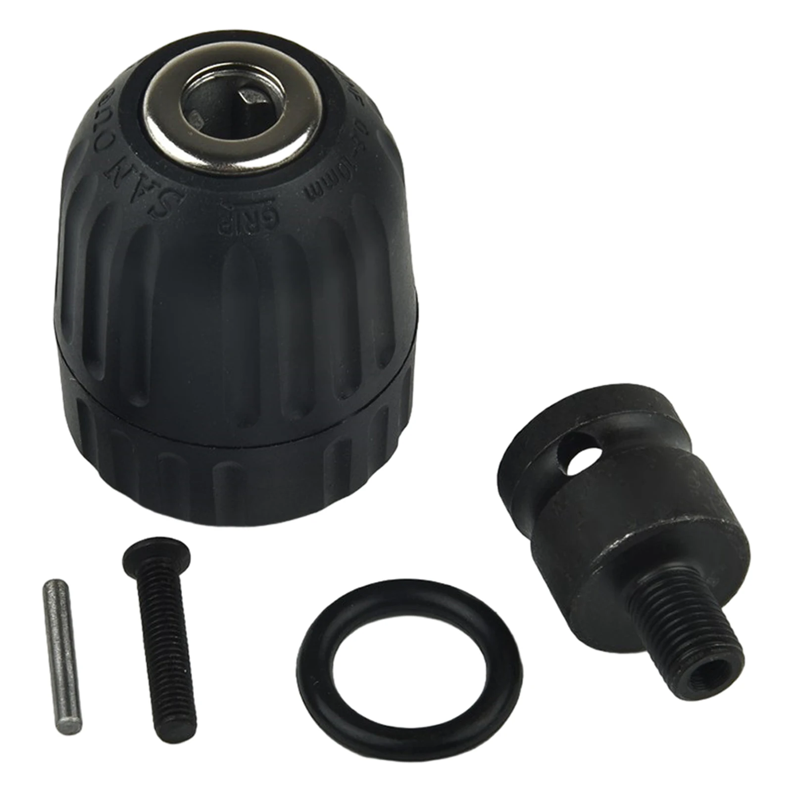 Locking Drill Chuck Socket Adapter /8-24UNF 0.8-10mm/0.031"-0.39" Black Brand New Durable High Quality Metal
Locking Drill Chuck Socket Adapter /8-24UNF 0.8-10mm/0.031"-0.39" Black Brand New Durable High Quality Metal