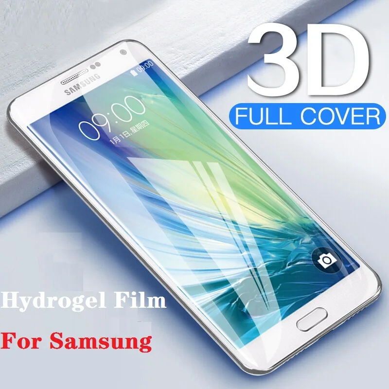

HD Hydrogel Film on For Samsung Galaxy S7 A3 A5 A7 J3 J5 J7 2016 2017 J2 J5 J7 Prime J4 Core Screen Protector Protective film