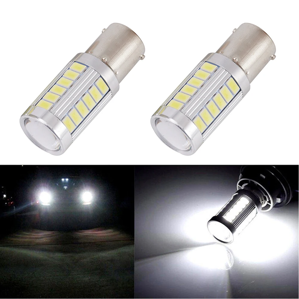 Car DRL Light Bulb LED BA15S P21W 1156 Reversing Lamp 33-SMD 5630 12V 800LM White LED Reversing Light Auto Electrical Equipment
Car DRL Light Bulb LED BA15S P21W 1156 Reversing Lamp 33-SMD 5630 12V 800LM White LED Reversing Light Auto Electrical Equipment