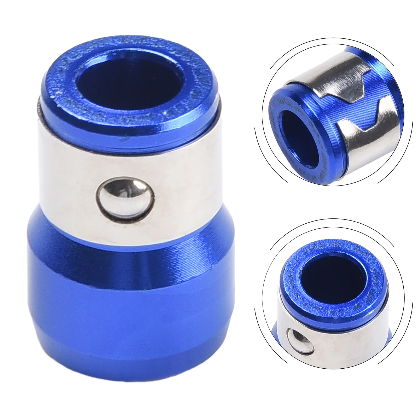 Universal Removable Magnetic Screwdriver Head Magnetizer Ring For 1/4" Hand Tool Anti Slip And Strong Batch Head Locator
Universal Removable Magnetic Screwdriver Head Magnetizer Ring For 1/4" Hand Tool Anti Slip And Strong Batch Head Locator
