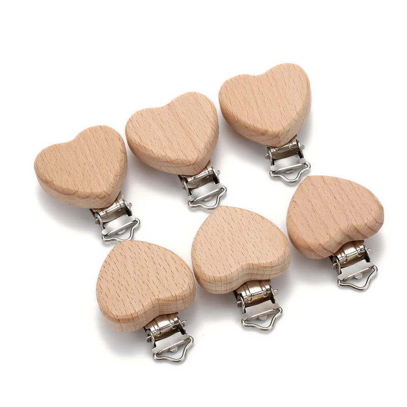 5Pcs Wooden Baby Pacifier Clip Nursing Accessories Beech Pacifier Clips Chewable Teething Dummy Clip Chains Baby Teether
5Pcs Wooden Baby Pacifier Clip Nursing Accessories Beech Pacifier Clips Chewable Teething Dummy Clip Chains Baby Teether