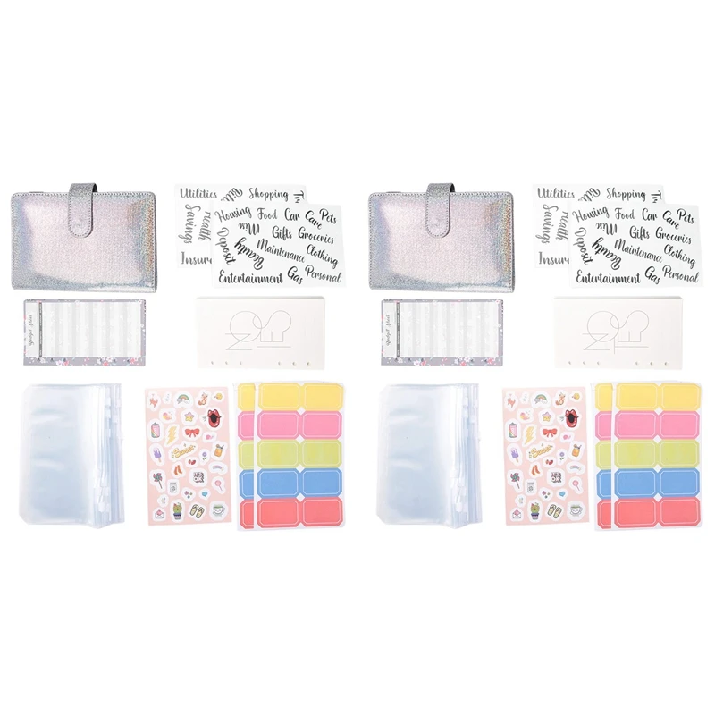 2X A6 Budget Planner Binder With Zipper Envelopes Cash Envelopes For Budgeting, Money Organizer For A6 Cash Budget Binde
2X A6 Budget Planner Binder With Zipper Envelopes Cash Envelopes For Budgeting, Money Organizer For A6 Cash Budget Binde