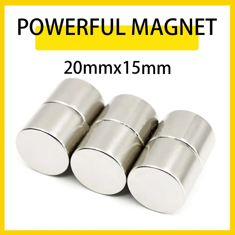 1/2/5/10/15PCS 20x15mm Neodymium Magnet NdFeB Round Super Powerful Strong Permanent Magnetic imanes Disc 20mm x 15mm
1/2/5/10/15PCS 20x15mm Neodymium Magnet NdFeB Round Super Powerful Strong Permanent Magnetic imanes Disc 20mm x 15mm