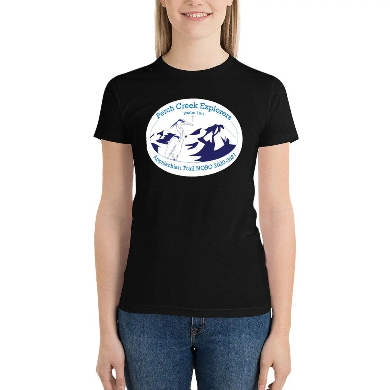 Perch Creek Explorers! T-Shirt anime clothes summer top summer clothes plus size tops tight shirts for Women
Perch Creek Explorers! T-Shirt anime clothes summer top summer clothes plus size tops tight shirts for Women