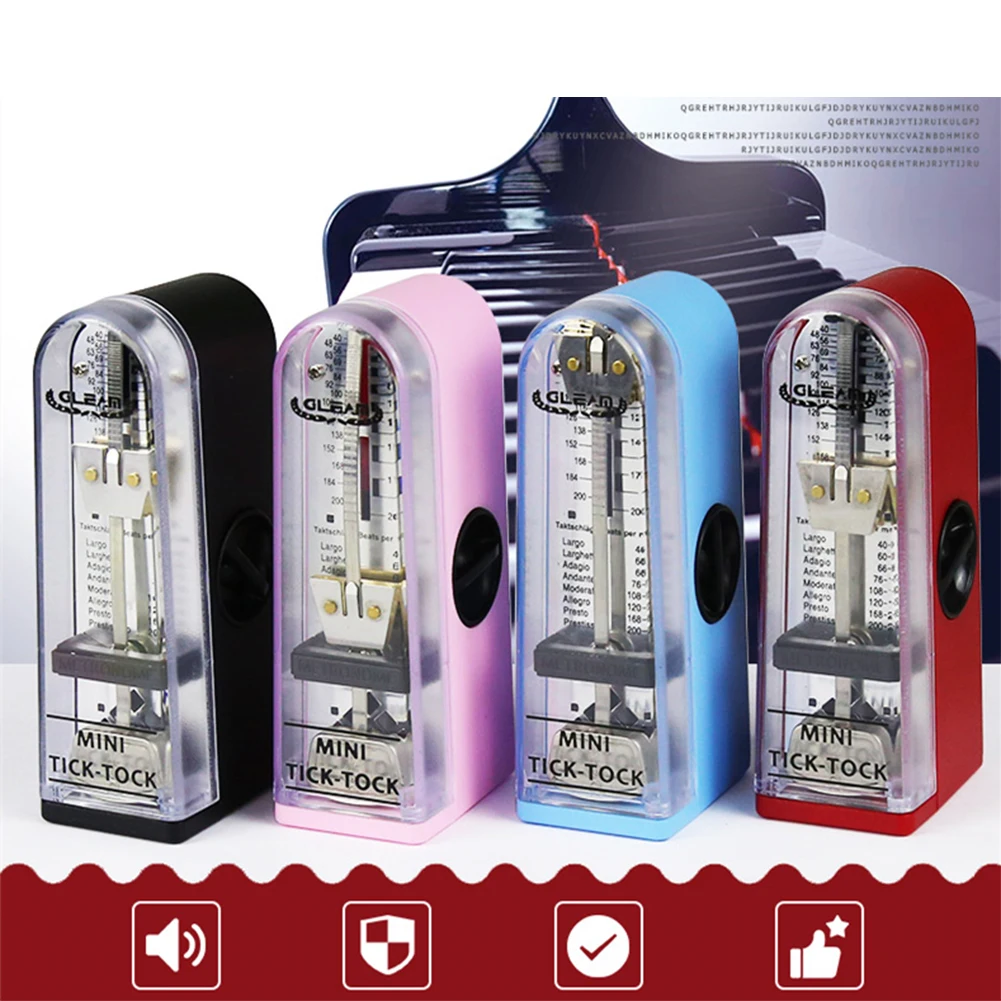 Universal Mechanical Metronome Portable Metronome For Piano Guitar Violin Ukulele Musical Instrument Practice Tool Metronome
Universal Mechanical Metronome Portable Metronome For Piano Guitar Violin Ukulele Musical Instrument Practice Tool Metronome