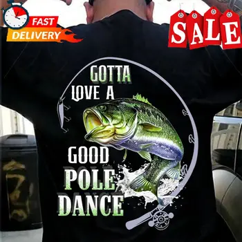 낚시 Gotta Love 좋은 폴 댄스 셔츠, 재미있는 낚시 셔츠, 낚시 연인 S, 긴 소매