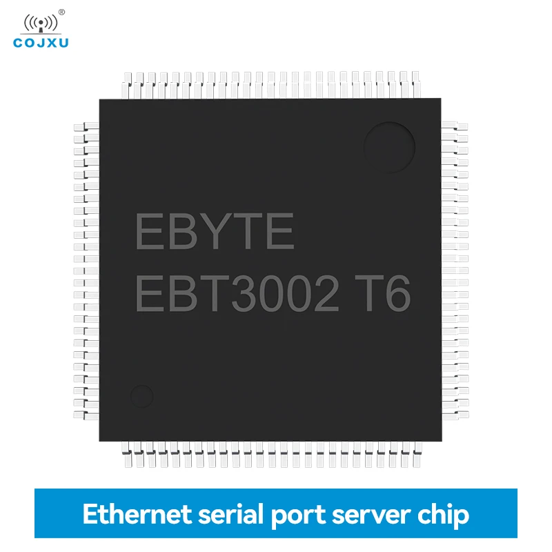 

Serial Port to Ethernet Chip TTL to RJ45 COJXU EBT3002 MQTT TCP to RTU Modbus Gateway Low Power MCU Virtual Serial Port