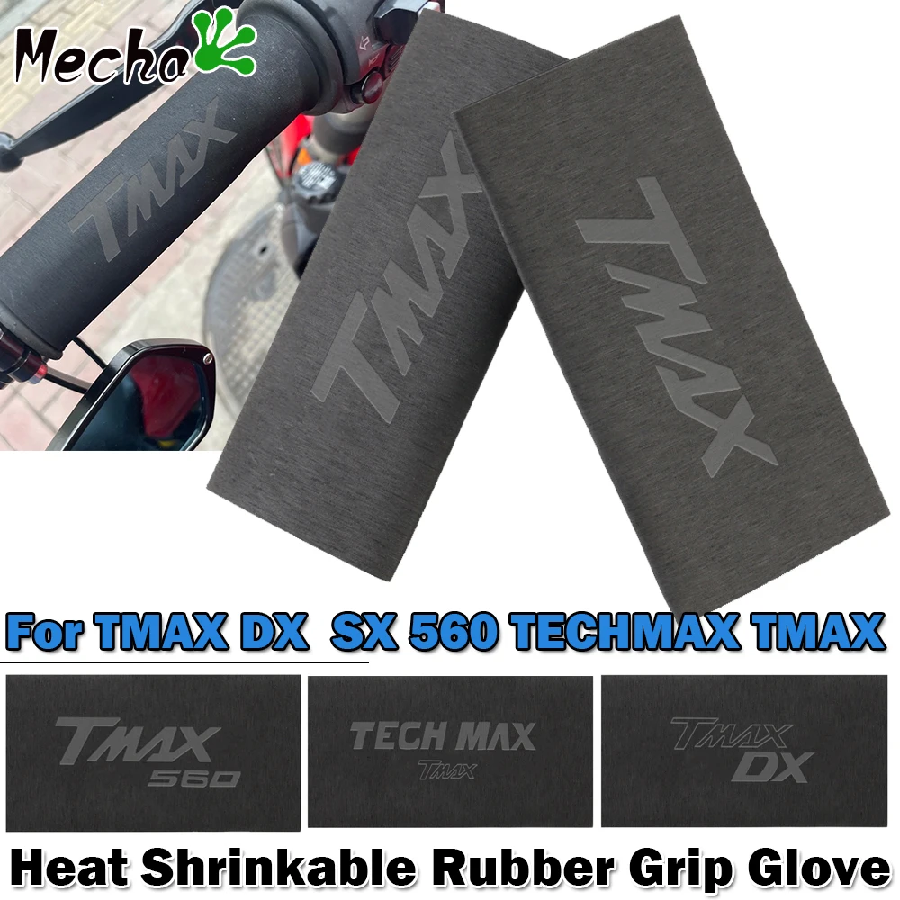 

For YAMAHA TMAX 530 500 560 DX SX TechMax tmax T-MAX tmax560 Motorcycle Nonslip Rubber Handlebar Heat Shrinkable Grip Cover