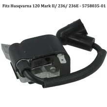 Ignition Coil For Husqvarna 120 Mark II 236 236E For McCulloch CS340 CS380 - 575 80 35-01 / - 8366 Chainsaw Parts & Accssories
Ignition Coil For Husqvarna 120 Mark II 236 236E For McCulloch CS340 CS380 - 575 80 35-01 / - 8366 Chainsaw Parts & Accssories
