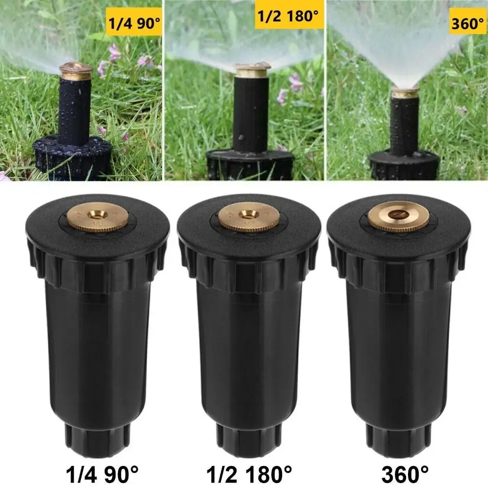 90/180/360 Degree Watering Sprinkler Head Easy to Instal Connector for Garden Accessories
90/180/360 Degree Watering Sprinkler Head Easy to Instal Connector for Garden Accessories