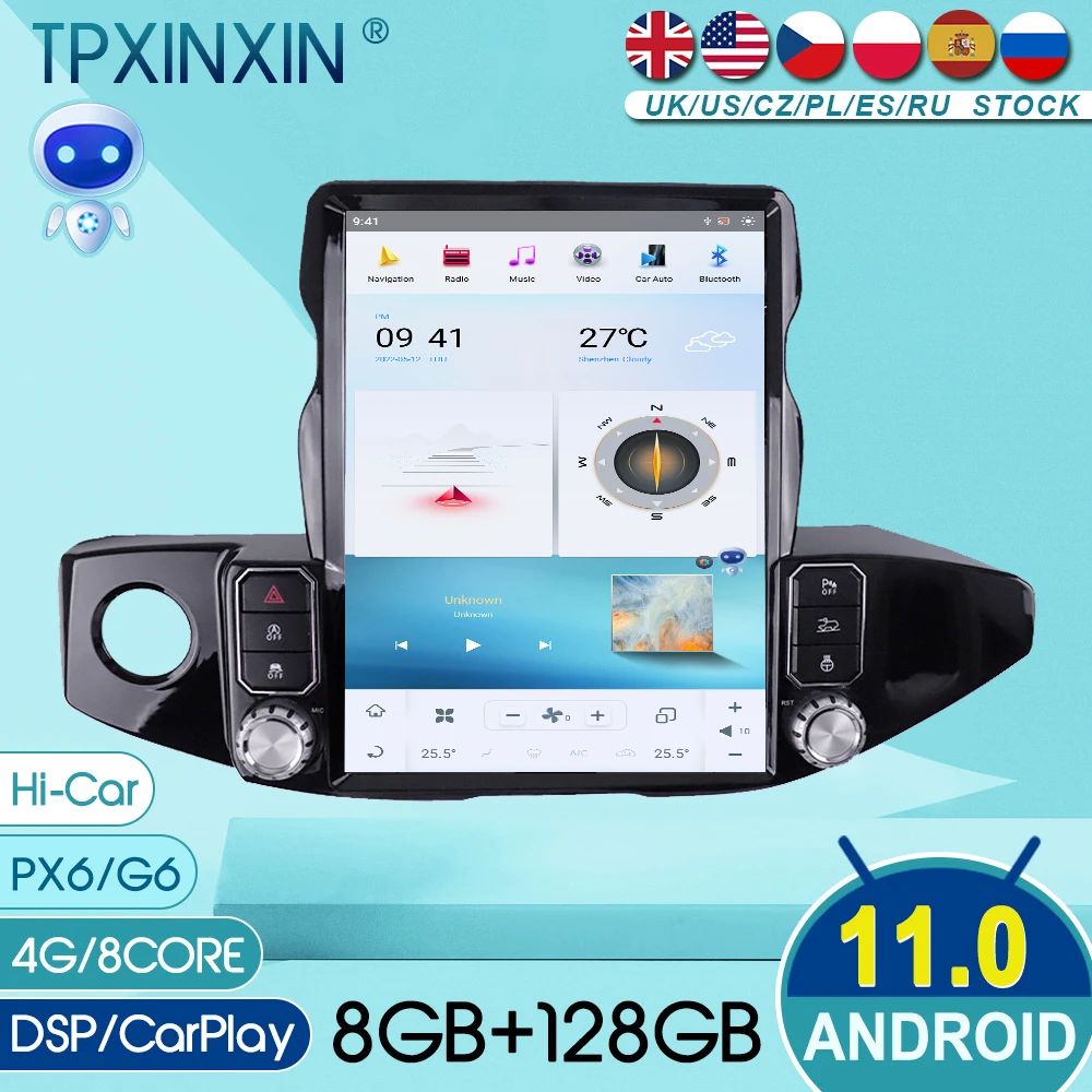 Android 11 Car Radio For Jeep Wrangler JL 2018-2022 Tesla Screen GPS Navigation Multimedia Stereo Head Unit Audio Video Player
Android 11 Car Radio For Jeep Wrangler JL 2018-2022 Tesla Screen GPS Navigation Multimedia Stereo Head Unit Audio Video Player