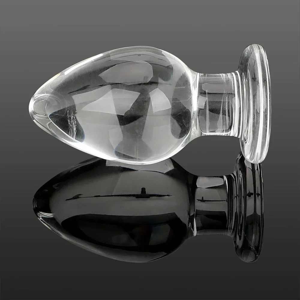 Dilatateur de fesses en verre pour femme, plug anal, extenseur vaginal, gros gode, masturbateur féminin, jouets sexuels, jeux pour adultes, produits 7.0 3