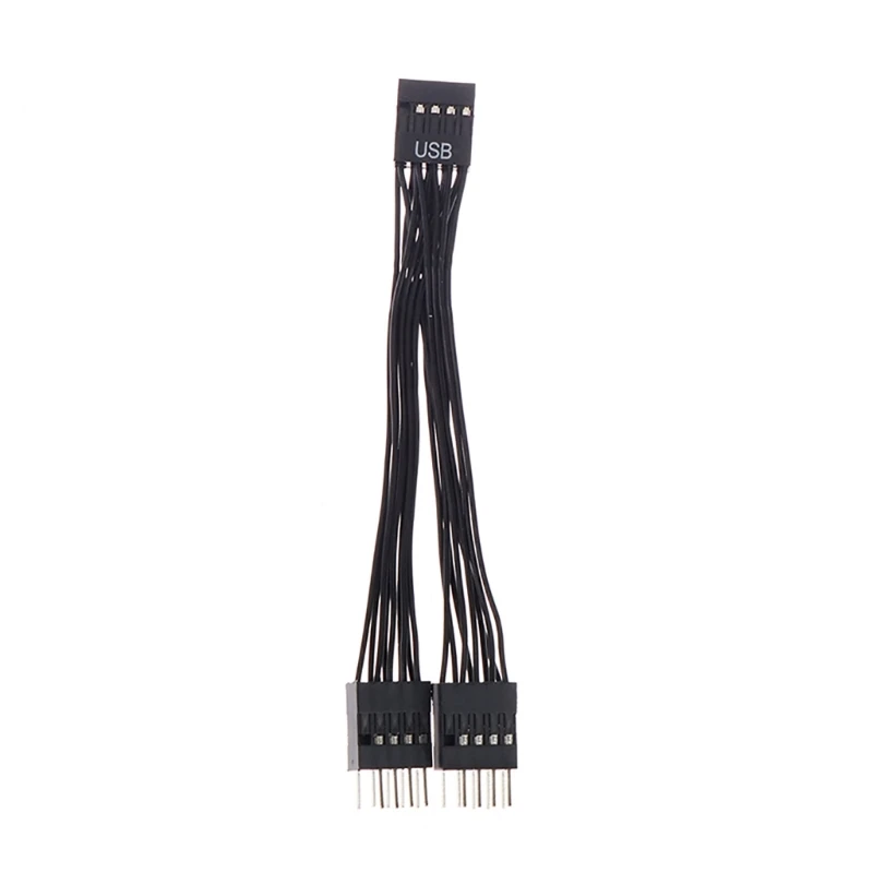 Y1UB ПК USB-удлинительный кабель 9-контактный 1 гнездо на 2 штекера Y-разветвитель 3,94 дюйма
Y1UB ПК USB-удлинительный кабель 9-контактный 1 гнездо на 2 штекера Y-разветвитель 3,94 дюйма