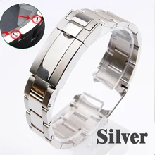 Watch Band For Rolex SUBMARINER DAYTONA Solid Stainless Steel Arc Edge 20mm Watch Accessorie Men Watch Strap Watch Bracelet
Watch Band For Rolex SUBMARINER DAYTONA Solid Stainless Steel Arc Edge 20mm Watch Accessorie Men Watch Strap Watch Bracelet