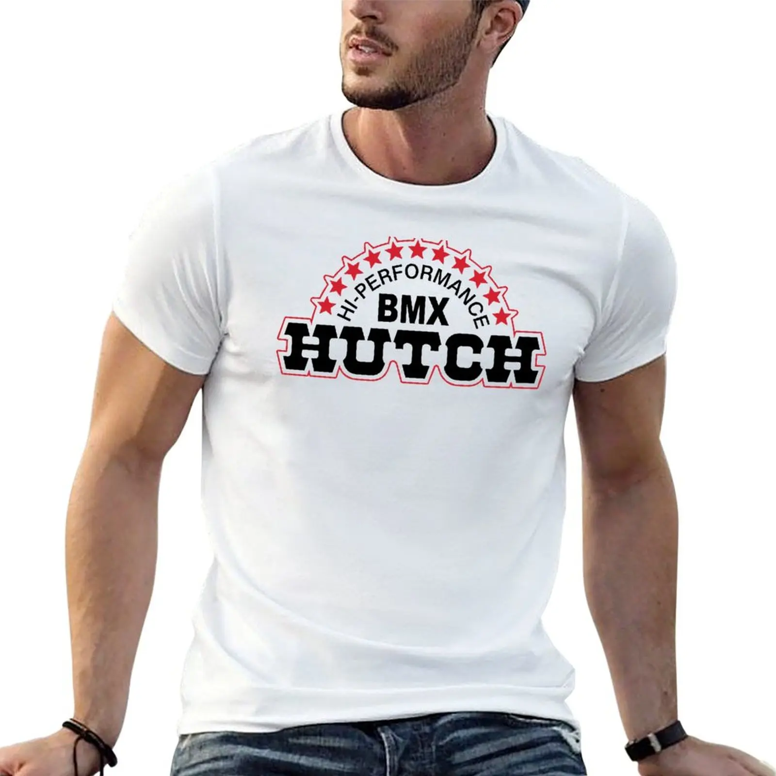BMX HUTCH Hi Performance red/black BMX T-shirt vintage clothes cute tops T-shirts for men cotton
BMX HUTCH Hi Performance red/black BMX T-shirt vintage clothes cute tops T-shirts for men cotton