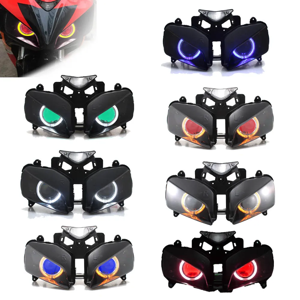 Custom Motorcycle Headlight Front Light Head Lamp HID Projector Assembled For Honda CBR 1000RR 2004 CBR1000 RR 2005 2006 2007
Custom Motorcycle Headlight Front Light Head Lamp HID Projector Assembled For Honda CBR 1000RR 2004 CBR1000 RR 2005 2006 2007