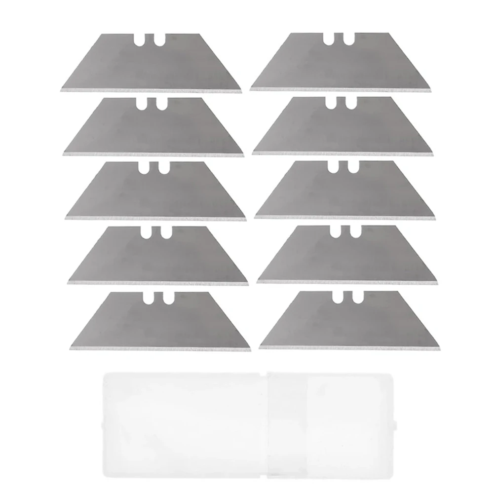 10Pcs/Set Trapezoidal Blade Replacement Blade Art Craft Cutter Tool Multifunction Paper Plywood Manual Cutting Hand Tools
10Pcs/Set Trapezoidal Blade Replacement Blade Art Craft Cutter Tool Multifunction Paper Plywood Manual Cutting Hand Tools