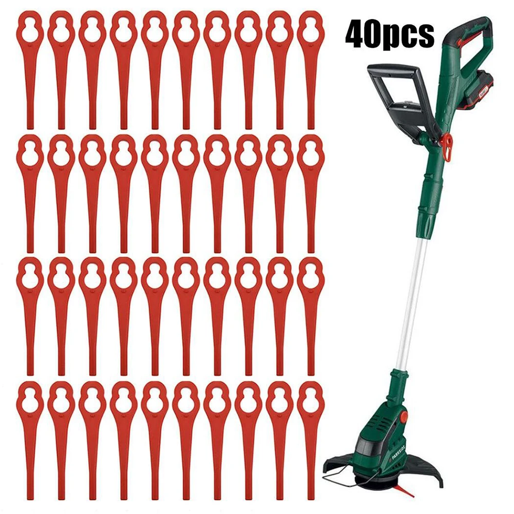 40Pcs Replacement Blade Grass Trimmer Spare Parts For PRTA 20-LiA1 LIDL IAN 311046 Plastic Blades 5x10mm 83mm Length
40Pcs Replacement Blade Grass Trimmer Spare Parts For PRTA 20-LiA1 LIDL IAN 311046 Plastic Blades 5x10mm 83mm Length