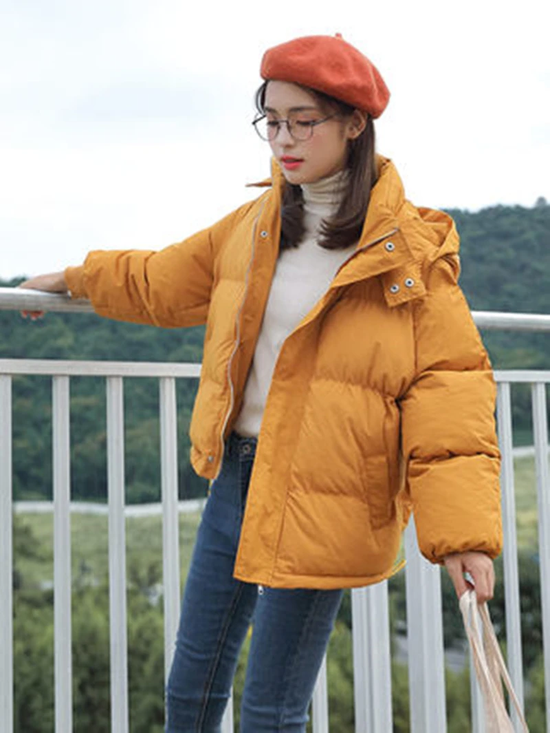 New Winter Korean Loose Cotton Padded Clothes College Style Down Cotton Padded Clothes Women's Cotton Padded Jacket Bread Jacket
New Winter Korean Loose Cotton Padded Clothes College Style Down Cotton Padded Clothes Women's Cotton Padded Jacket Bread Jacket