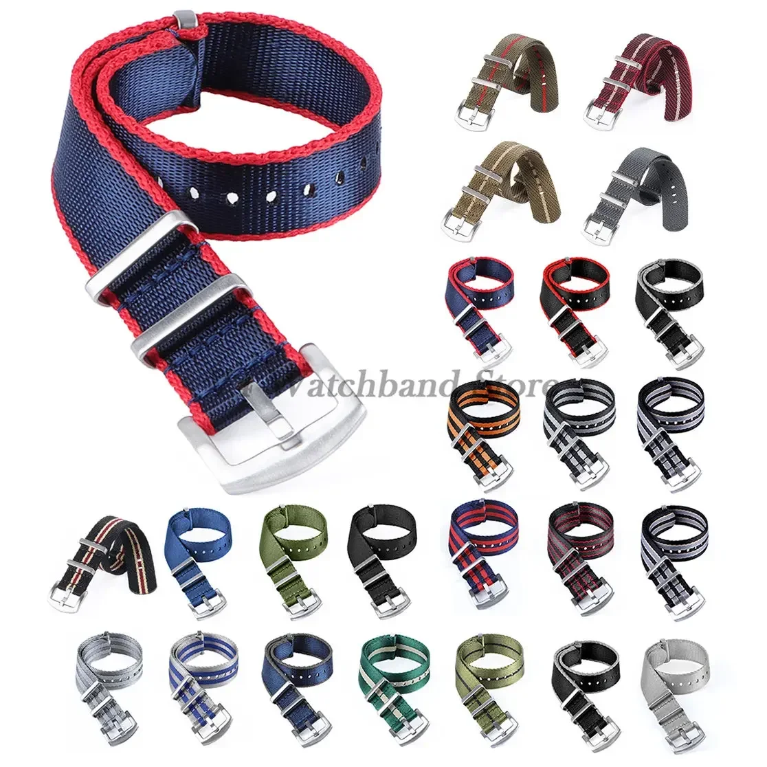 Soft Nylon Bracelet for Samsung Galaxy Nylon Strap Wristband Military Watch Band For Omega Seamaster 007 18mm 20mm 22mm
Soft Nylon Bracelet for Samsung Galaxy Nylon Strap Wristband Military Watch Band For Omega Seamaster 007 18mm 20mm 22mm