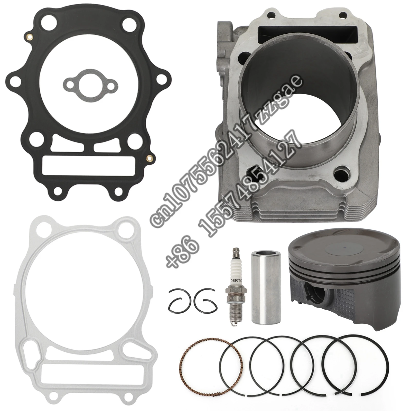 

Cylinder Jug 82mm Piston Rings Gaskets Top End Kit For Suzuki King Quad 400 2002-2022 For Arctic Cat 375