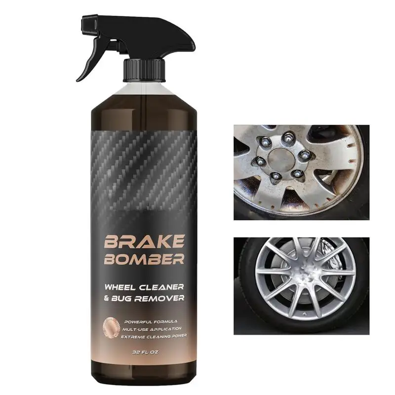 

550g Wheel Cleaning Spray Brake Dust Remover Spray For Car Wheel Portable Rim Cleaner And Tire Shine Spray Car Maintenance