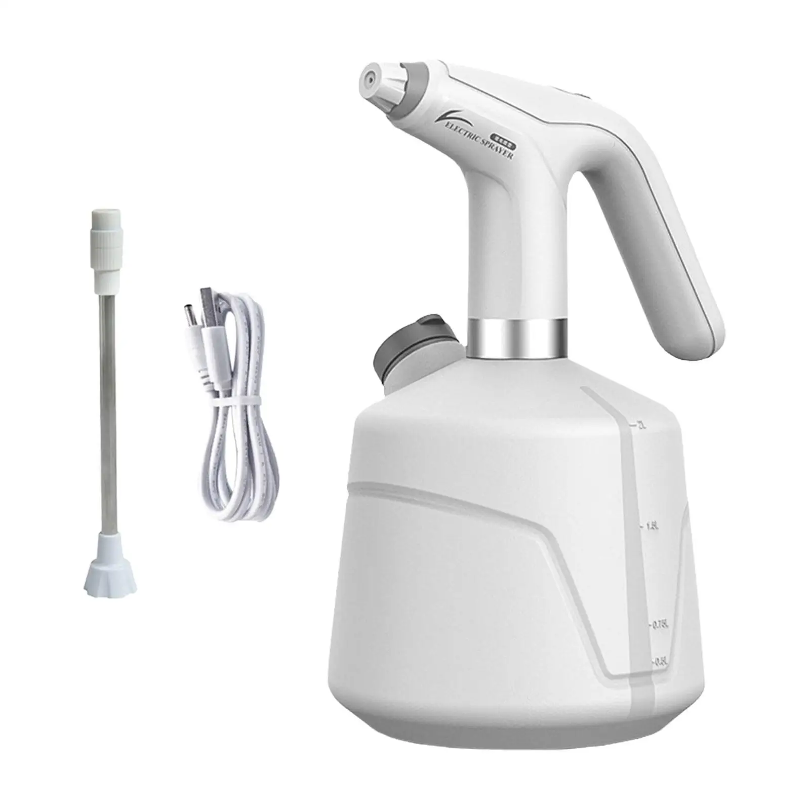 2 L Electric Sprayer Electric Watering Can Adjustable Nozzle Versatile Handheld
2 L Electric Sprayer Electric Watering Can Adjustable Nozzle Versatile Handheld
