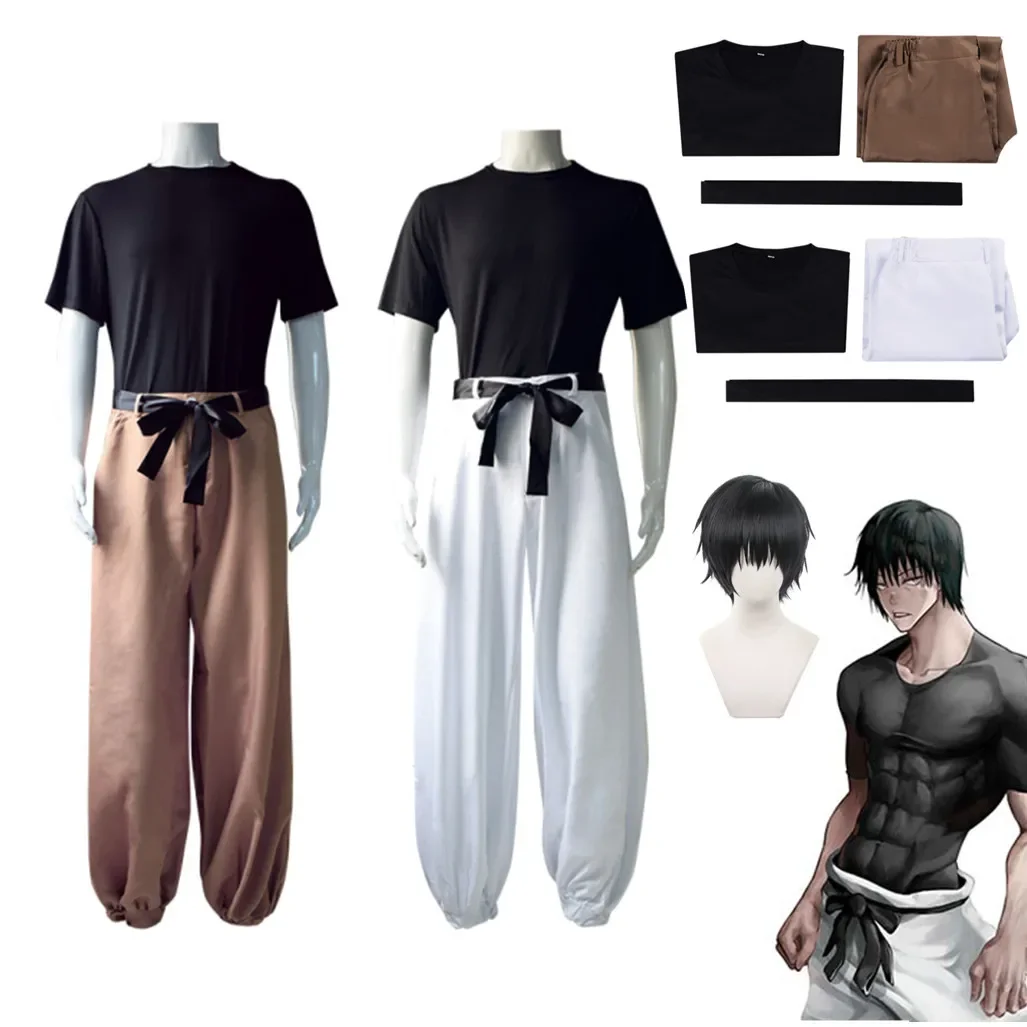 Anime Jujutsu Kaisen Season 2 Toji Fushiguro Cosplay Costume Wig Uniform Sorcerer Killer Halloween Costume for Women Men
Anime Jujutsu Kaisen Season 2 Toji Fushiguro Cosplay Costume Wig Uniform Sorcerer Killer Halloween Costume for Women Men