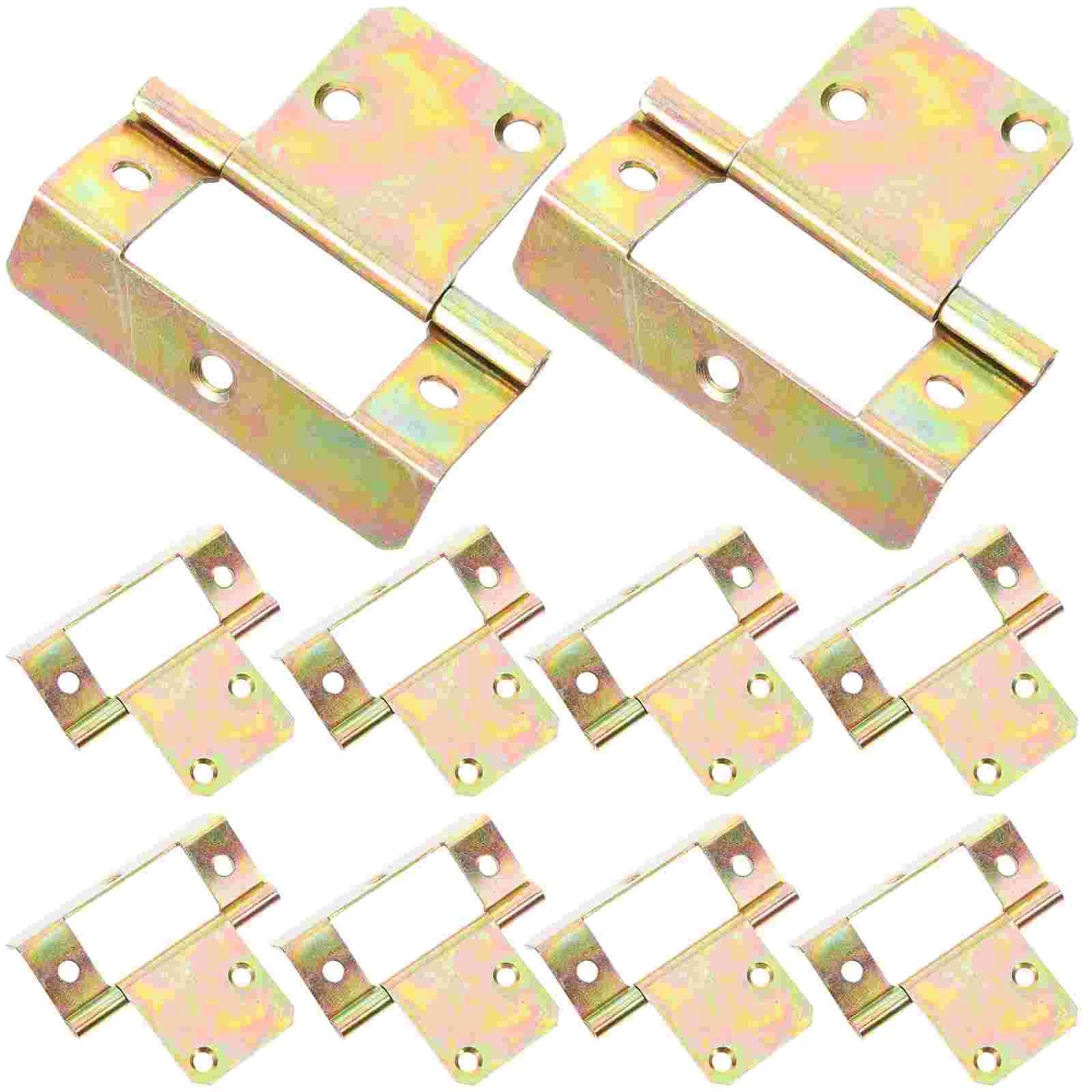 10pcs Bifold Door Hinge Non Mortise Hinge Replacement Cabinet Furniture Hinge Accessory
10pcs Bifold Door Hinge Non Mortise Hinge Replacement Cabinet Furniture Hinge Accessory