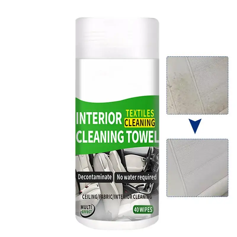 

Wet Wipes For Car Multipurpose Car Cleaner Wipes 40 Wet Tissue Car Detailing Wipes For Dashboard Car Seat Cleaning Car Interior