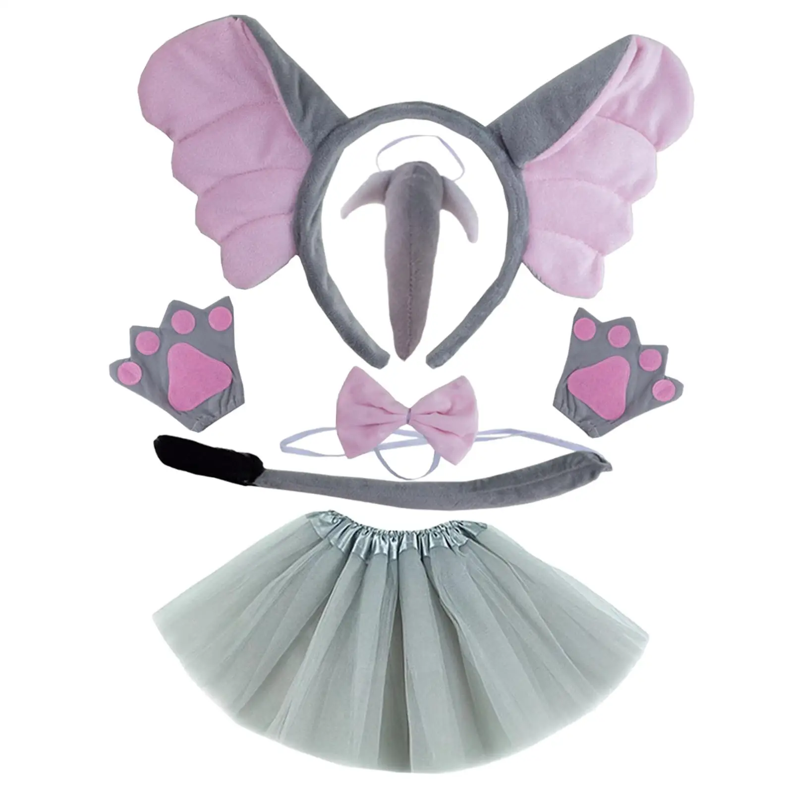 Easter Elephant Costume Set Halloween Party Easter Cartoon Ears Tail Set for Holidays Festival Stage Shows Birthday Masquerade
Easter Elephant Costume Set Halloween Party Easter Cartoon Ears Tail Set for Holidays Festival Stage Shows Birthday Masquerade