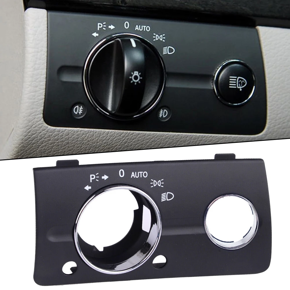 Крышка панели переключателя фары для Mercedes-Benz W211 E Class 2003-08, черная крышка переключателя фар, внутренняя отделка крышки
Крышка панели переключателя фары для Mercedes-Benz W211 E Class 2003-08, черная крышка переключателя фар, внутренняя отделка крышки