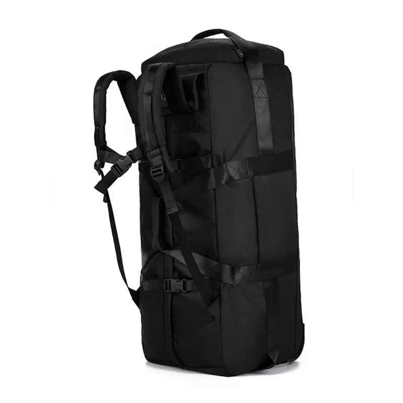 

Extra Large Capacity Trolley Case Multifunctional Backpack With Rollers Outdoor Travel Hiking Bag Waterproof Foldable Tote Bag