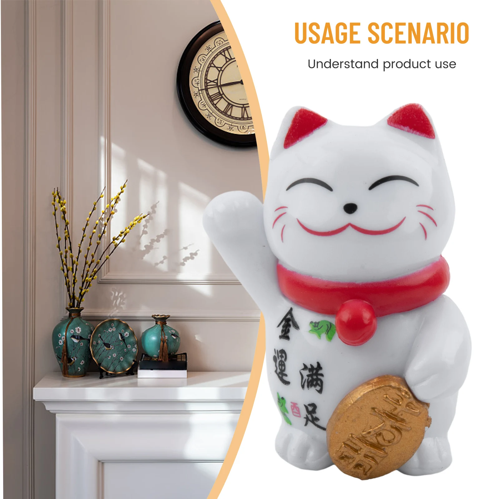 1PCS PVC Mini Maneki Neko Decoration Home Decor Lucky Cats Ornaments Creative Toys For Sculpture Statue Decor Car Ornament
1PCS PVC Mini Maneki Neko Decoration Home Decor Lucky Cats Ornaments Creative Toys For Sculpture Statue Decor Car Ornament