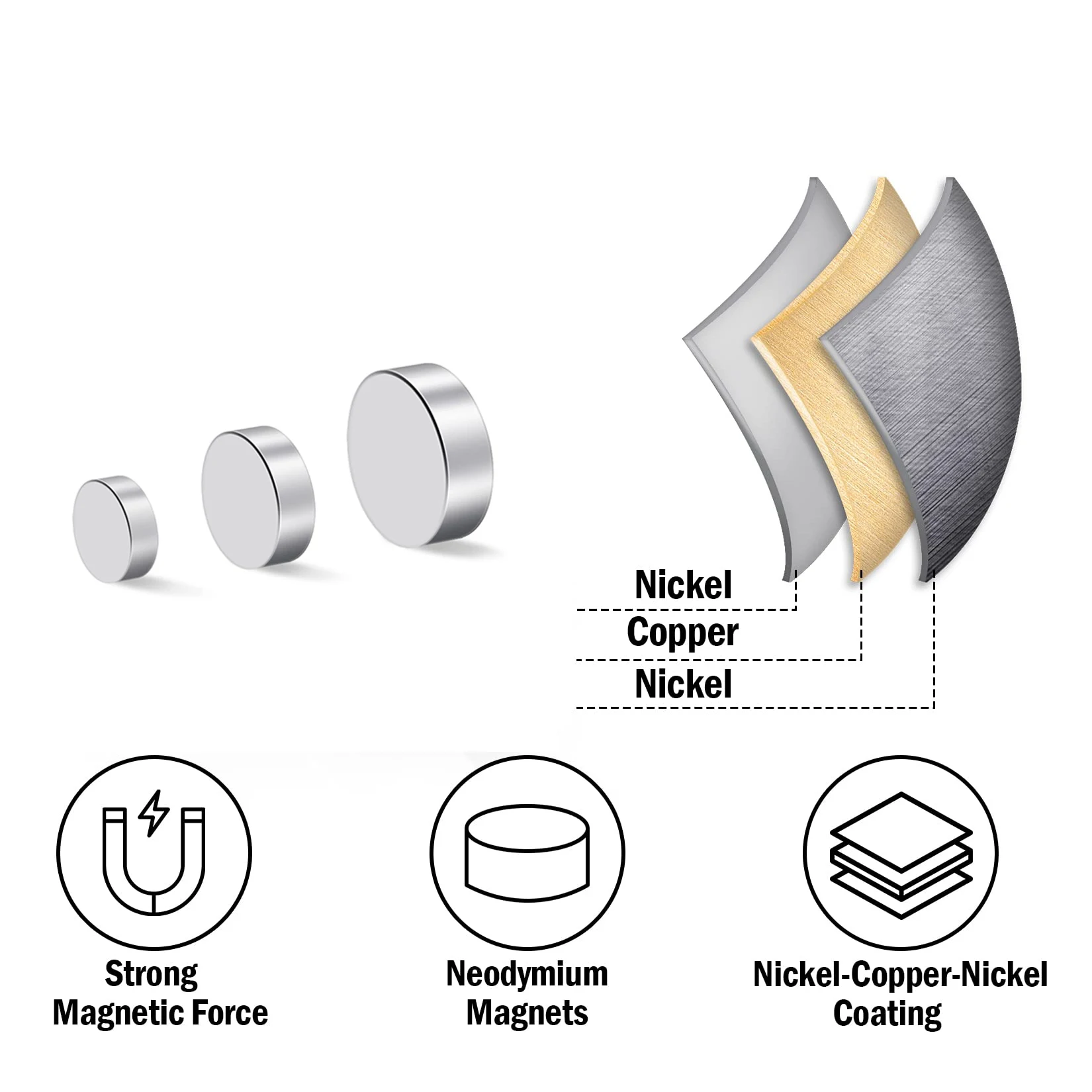 10/50/100 Spuer Strong Neodymium Magnet NdFeB Powerful Magnetic Rare Earth N35 Small Round Magnets 2x1mm 2x2mm 2x3mm 2x5mm Iman
10/50/100 Spuer Strong Neodymium Magnet NdFeB Powerful Magnetic Rare Earth N35 Small Round Magnets 2x1mm 2x2mm 2x3mm 2x5mm Iman