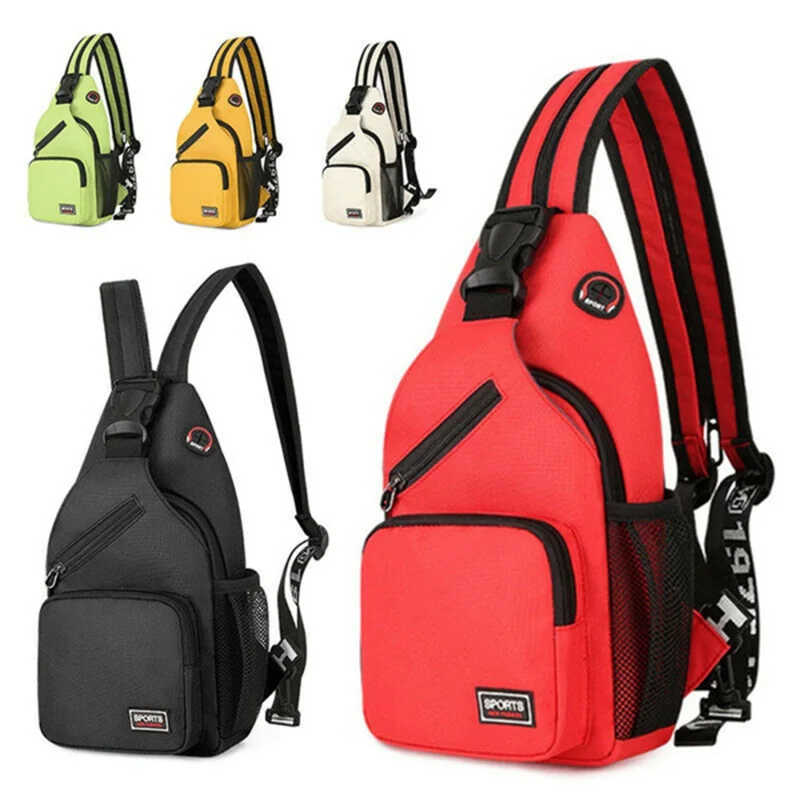 Unisex Outdoor Casual Chest Bag Waterproof Oxford Cloth Multifunctional Sports Crossbody Bag Sports Backpack Travel Waist Packet
Unisex Outdoor Casual Chest Bag Waterproof Oxford Cloth Multifunctional Sports Crossbody Bag Sports Backpack Travel Waist Packet