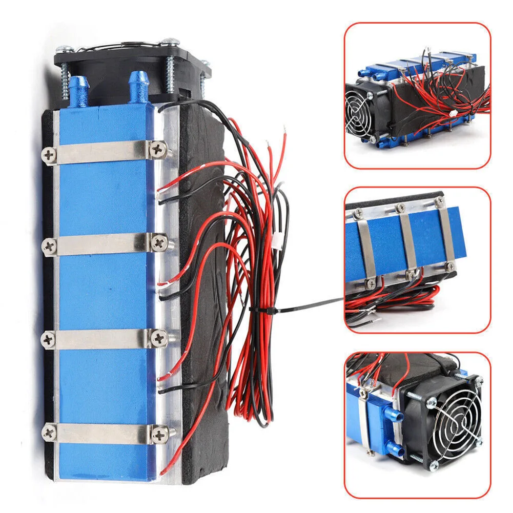 8 Chip Thermoelectric Cooler Air Cooling Device DIY Peltier Cooler 576W 12V And Tank Water Cooling For 1-2 Square Meters576 Watt
8 Chip Thermoelectric Cooler Air Cooling Device DIY Peltier Cooler 576W 12V And Tank Water Cooling For 1-2 Square Meters576 Watt