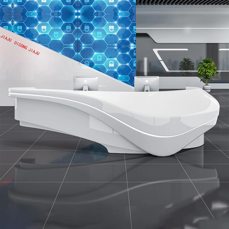 Front desk Reception desk Abnormal-grade company Hotel lobby bar Service desk Beauty salon cashier desk can be customized
Front desk Reception desk Abnormal-grade company Hotel lobby bar Service desk Beauty salon cashier desk can be customized