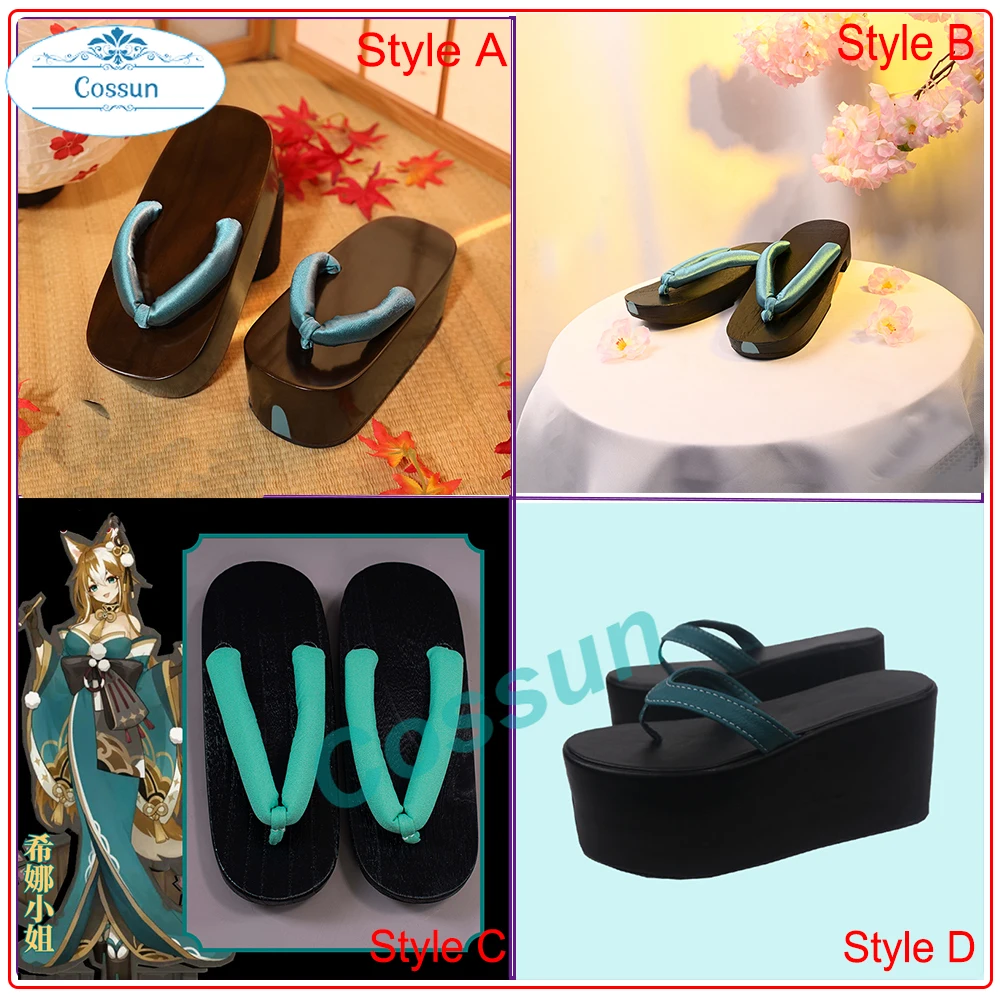 Anime Game Genshin Impact shoes Gorou Geo Bow Invitation Miss Hina Arataki Itto Uniform Party Halloween wooden Japanese geta
Anime Game Genshin Impact shoes Gorou Geo Bow Invitation Miss Hina Arataki Itto Uniform Party Halloween wooden Japanese geta