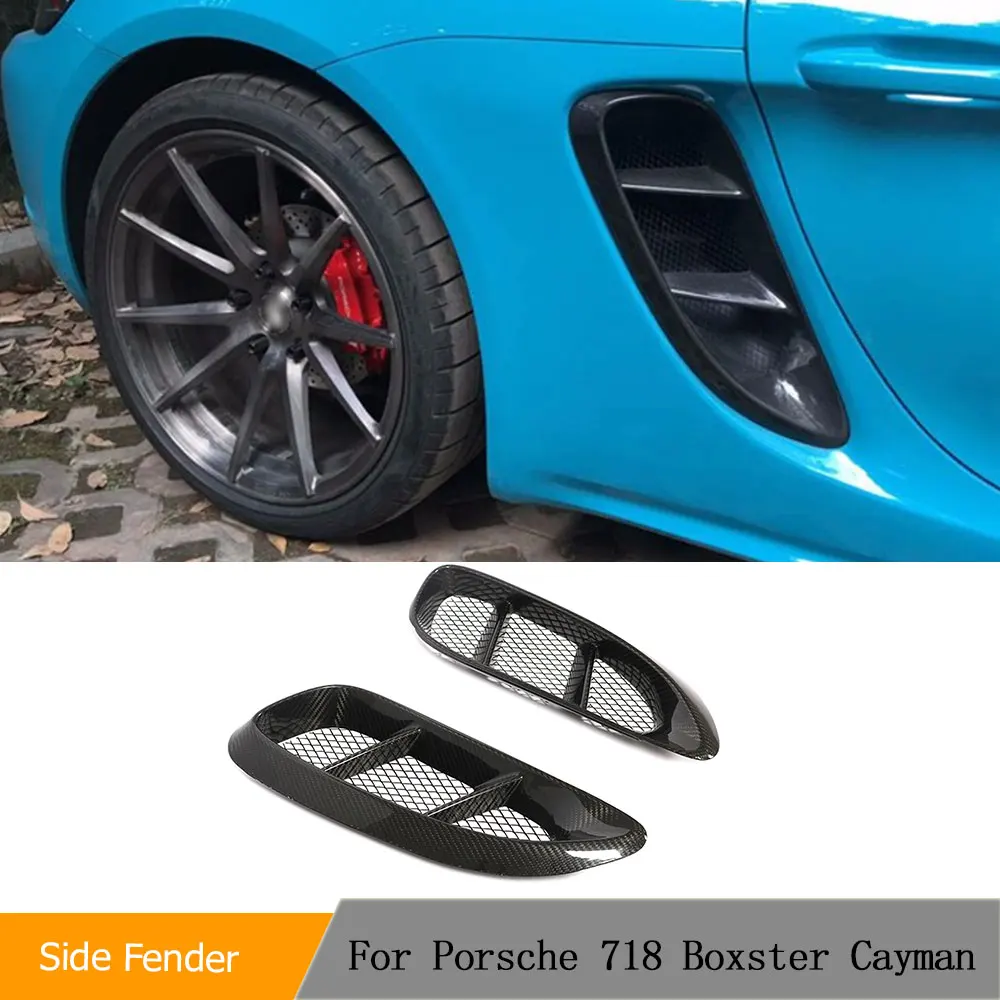 Side Air Vent Bumper For Porsche 718 Boxster Cayman 2016-2020 Dry Carbon Fiber Side Fender Air Intake Mesh Cover Trims
Side Air Vent Bumper For Porsche 718 Boxster Cayman 2016-2020 Dry Carbon Fiber Side Fender Air Intake Mesh Cover Trims
