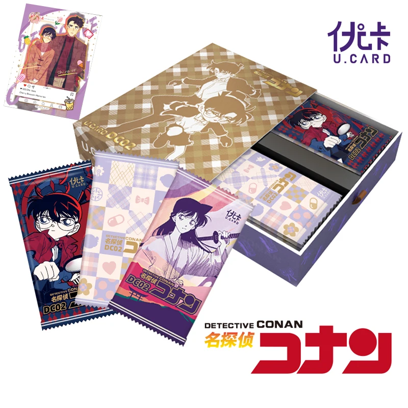 Detective Conan Rare Gold Stamp Card Anime Character Collection Cards Booster Box Children Playing Table Toys For Family Gifts
Detective Conan Rare Gold Stamp Card Anime Character Collection Cards Booster Box Children Playing Table Toys For Family Gifts