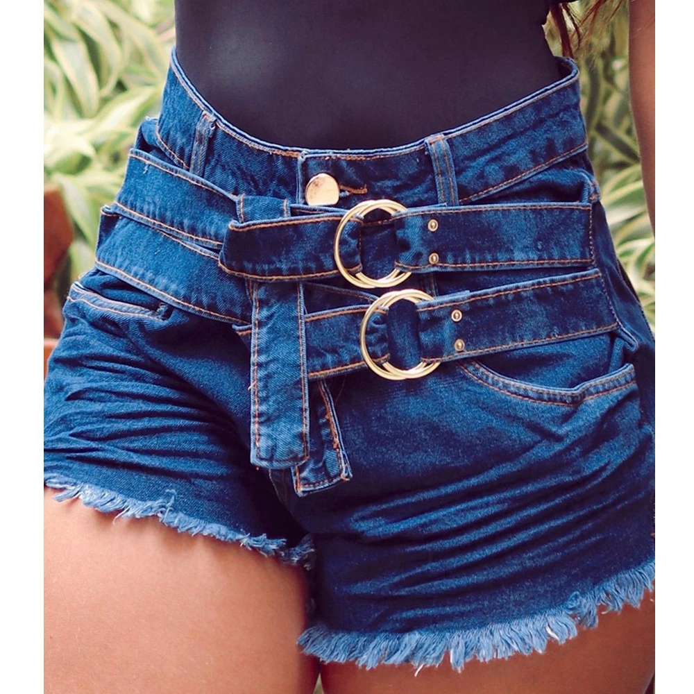 Wepbel Summer Sexy Short Jeans Women Double Strap Stitching Frayed Tight Denim Shorts Washed Ripped Denim Short Pants
Wepbel Summer Sexy Short Jeans Women Double Strap Stitching Frayed Tight Denim Shorts Washed Ripped Denim Short Pants