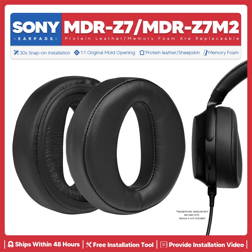 Replacement Ear Pads For Sony MDR Z7 Z7M2 Headphone Accessories Earpads Headset Ear Cushion Repair Parts Memory Foam
Replacement Ear Pads For Sony MDR Z7 Z7M2 Headphone Accessories Earpads Headset Ear Cushion Repair Parts Memory Foam