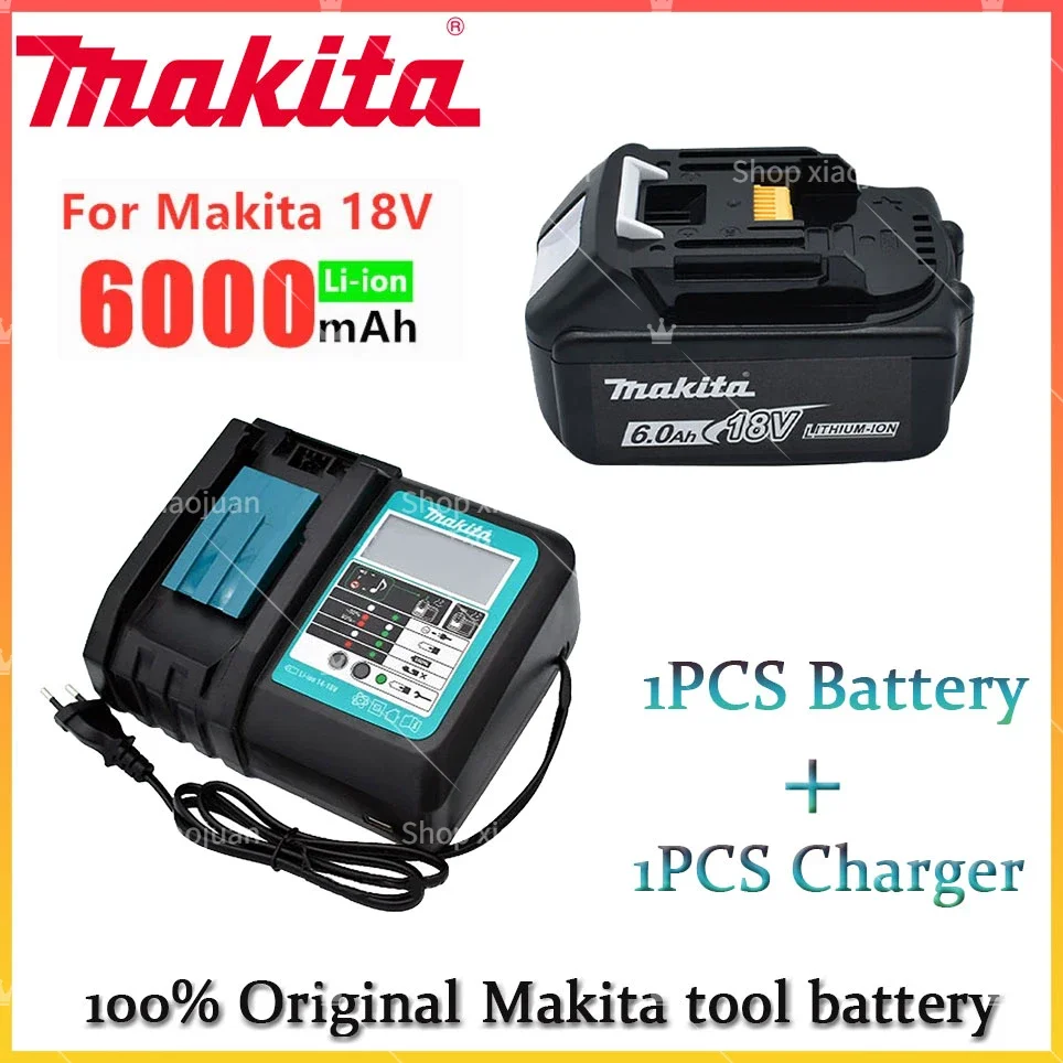 100% Original Makita 6.0Ah 18V Li-ion Battery Charger DC18RF BL1840 BL1830 BL1430BL1440 DC18RC Charging Tool With USB Port
100% Original Makita 6.0Ah 18V Li-ion Battery Charger DC18RF BL1840 BL1830 BL1430BL1440 DC18RC Charging Tool With USB Port