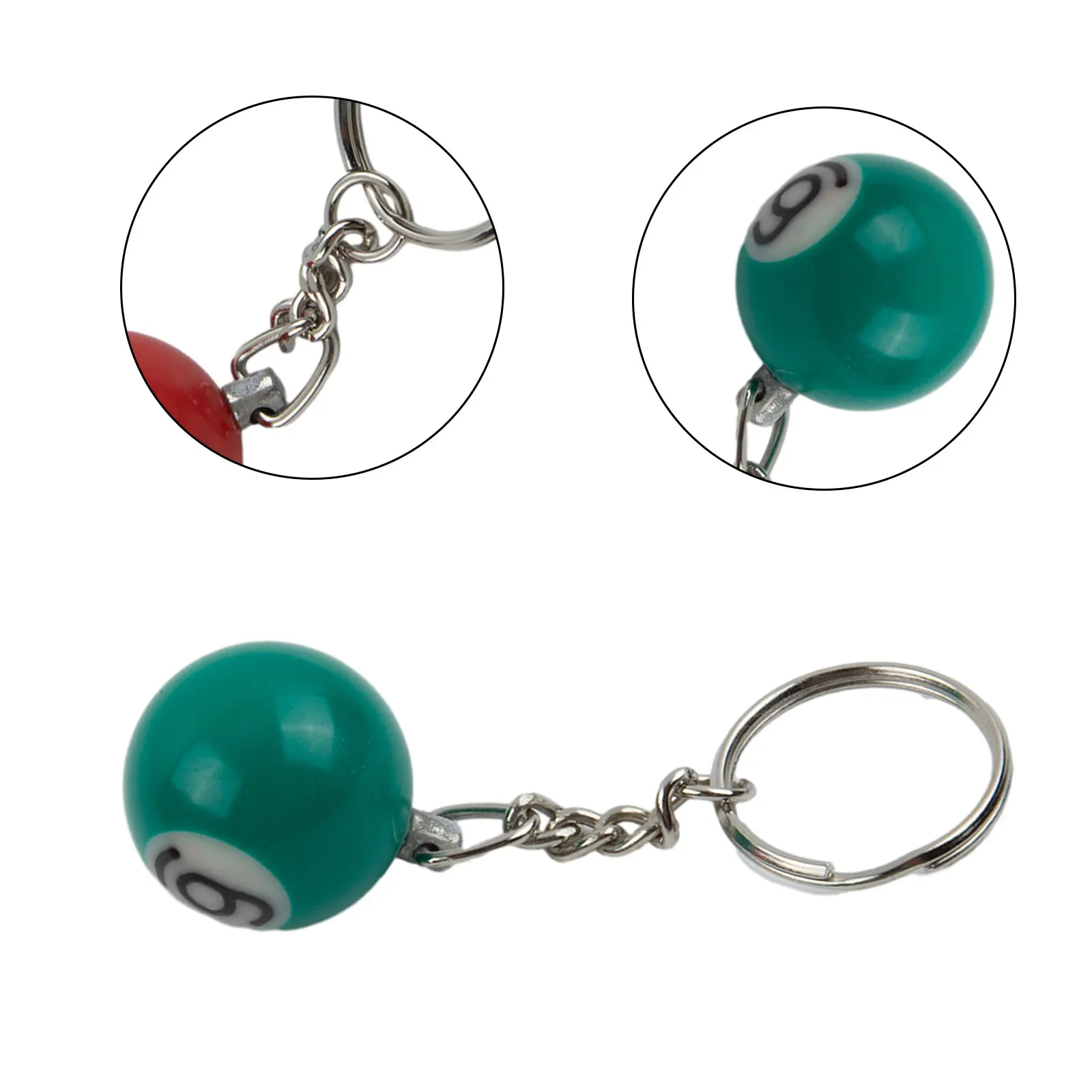 Part KeyChain Gift Professional Ball Key Beautiful Billiard Ball Easy To Wear Functional Small Useful Accessories
Part KeyChain Gift Professional Ball Key Beautiful Billiard Ball Easy To Wear Functional Small Useful Accessories