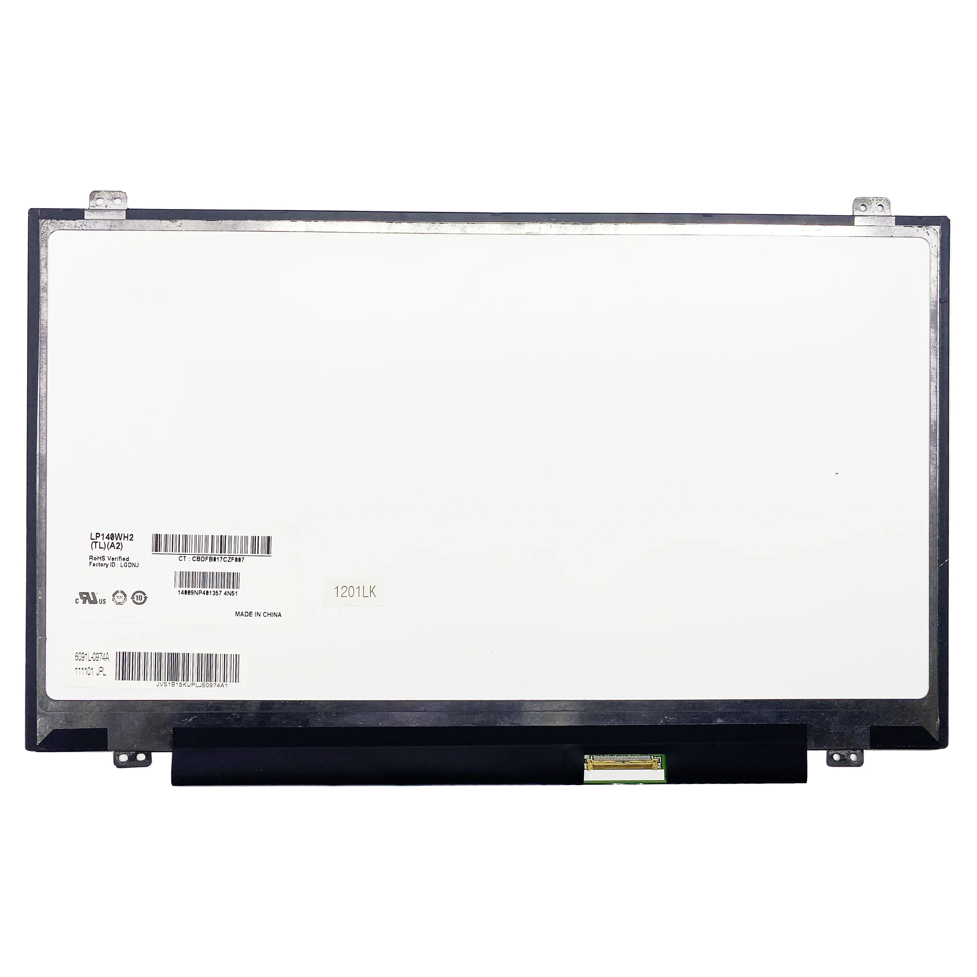 LP140WH2-TLA2 HB140WX1-300 500 600 B140XTN02.3 B140XW03 V.0 ЖК-экран ноутбука 1366*768 LVDS 40 pin
LP140WH2-TLA2 HB140WX1-300 500 600 B140XTN02.3 B140XW03 V.0 ЖК-экран ноутбука 1366*768 LVDS 40 pin