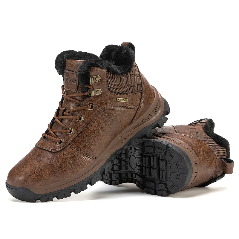 Warm Men Winter Boots With Fur Outdoor Boots Snow Men Sneakers Wearable Anti-slip Winter Men's High Top Boots Waterproof
Warm Men Winter Boots With Fur Outdoor Boots Snow Men Sneakers Wearable Anti-slip Winter Men's High Top Boots Waterproof