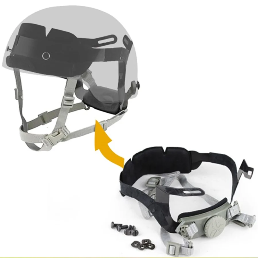 Tactical Helmet Head Locking Buckle System For Outdoor Hunting CS Protective Gear Accessories
Tactical Helmet Head Locking Buckle System For Outdoor Hunting CS Protective Gear Accessories